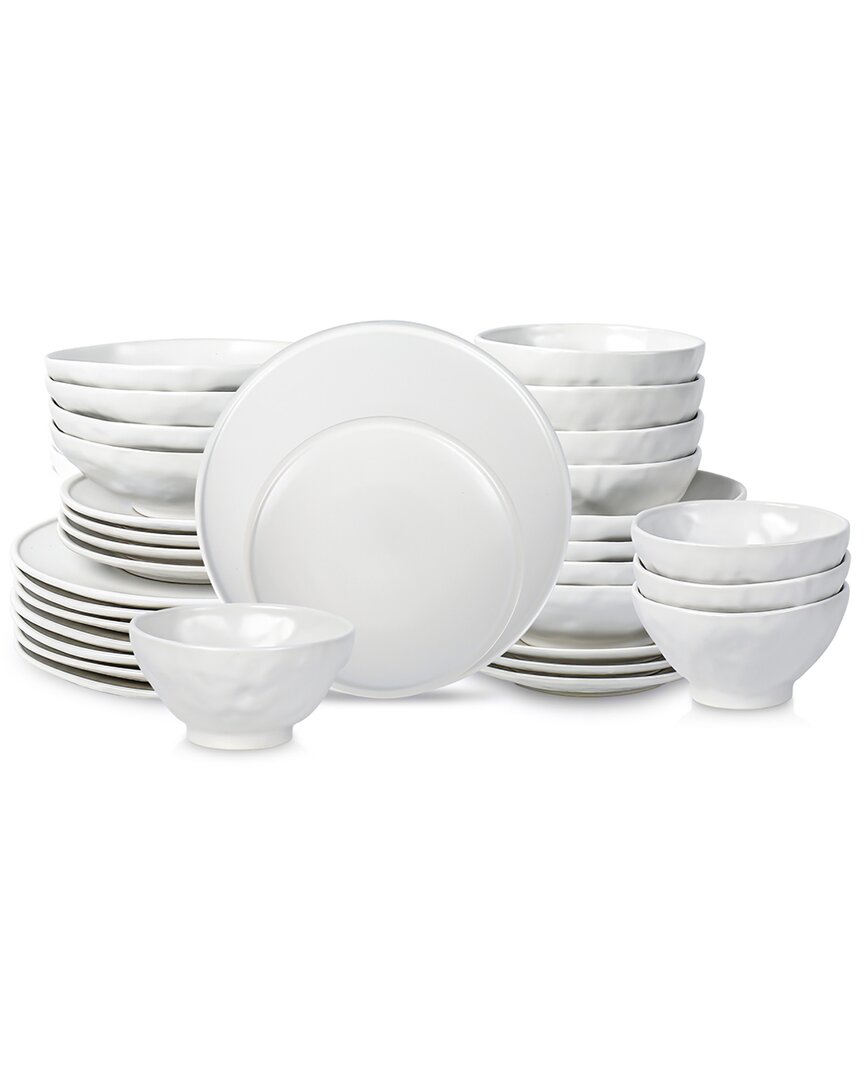 Stone By Mercer Project Nendo Stoneware 32 Pc. Dinnerware Set, Service For 8
