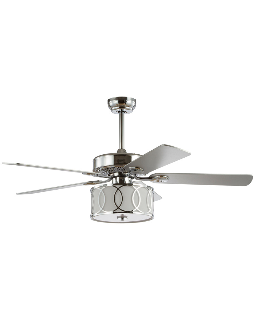 Jonathan Y Circe 52in 3-light Drum Shade Led Ceiling Fan With Remote