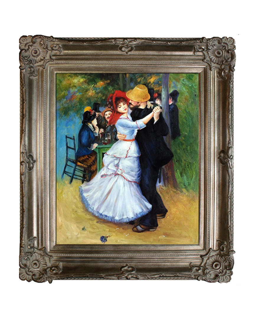 Overstock Art Dance At Bougival By Pierre Auguste Renoir