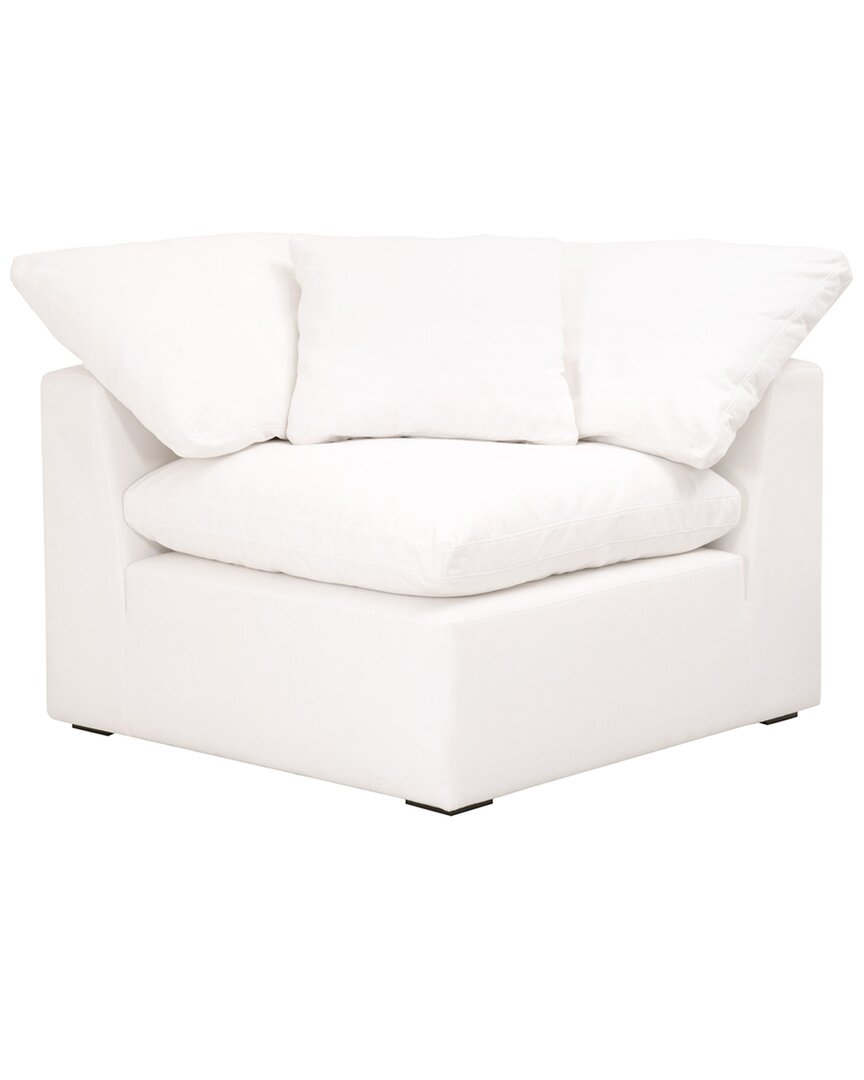 Essentials For Living Sky Modular Corner Chair In White