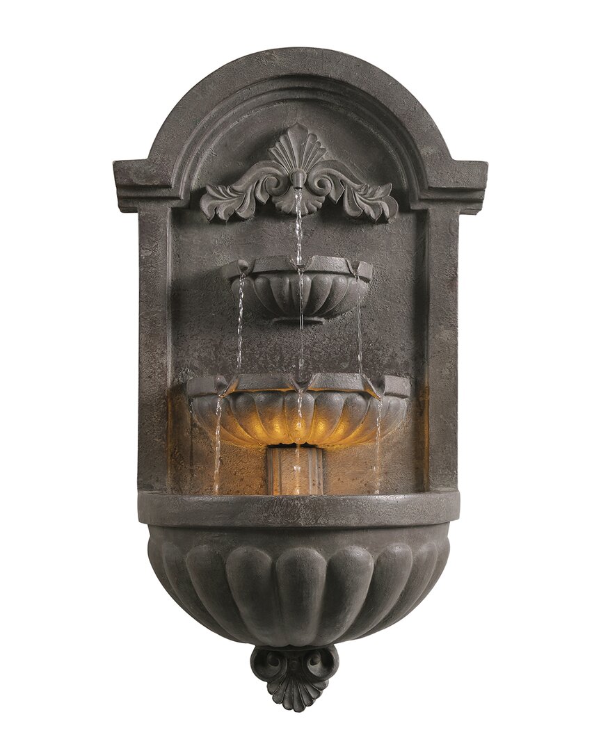 Kenroy Home San Pablo Wall Fountain In Gray