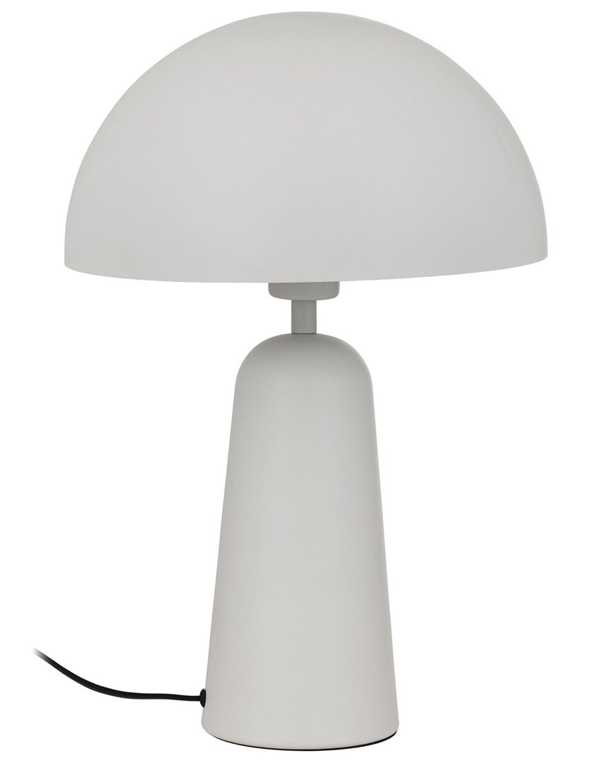 Eglo Aranzola 1 Light Table Lamp With Grey Finish & Grey Metal Shade