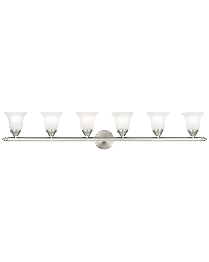 Livex Lighting Neptune 6-light Brushed Nickel Bath-light