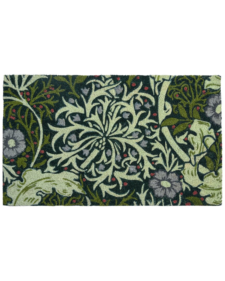 Entryways Victoria & Albert Museum Love In A Mist Coir Doormat In Multi