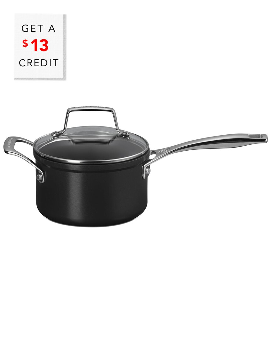 Le Creuset 2qt Saucepan With Glass Lid With $13 Credit