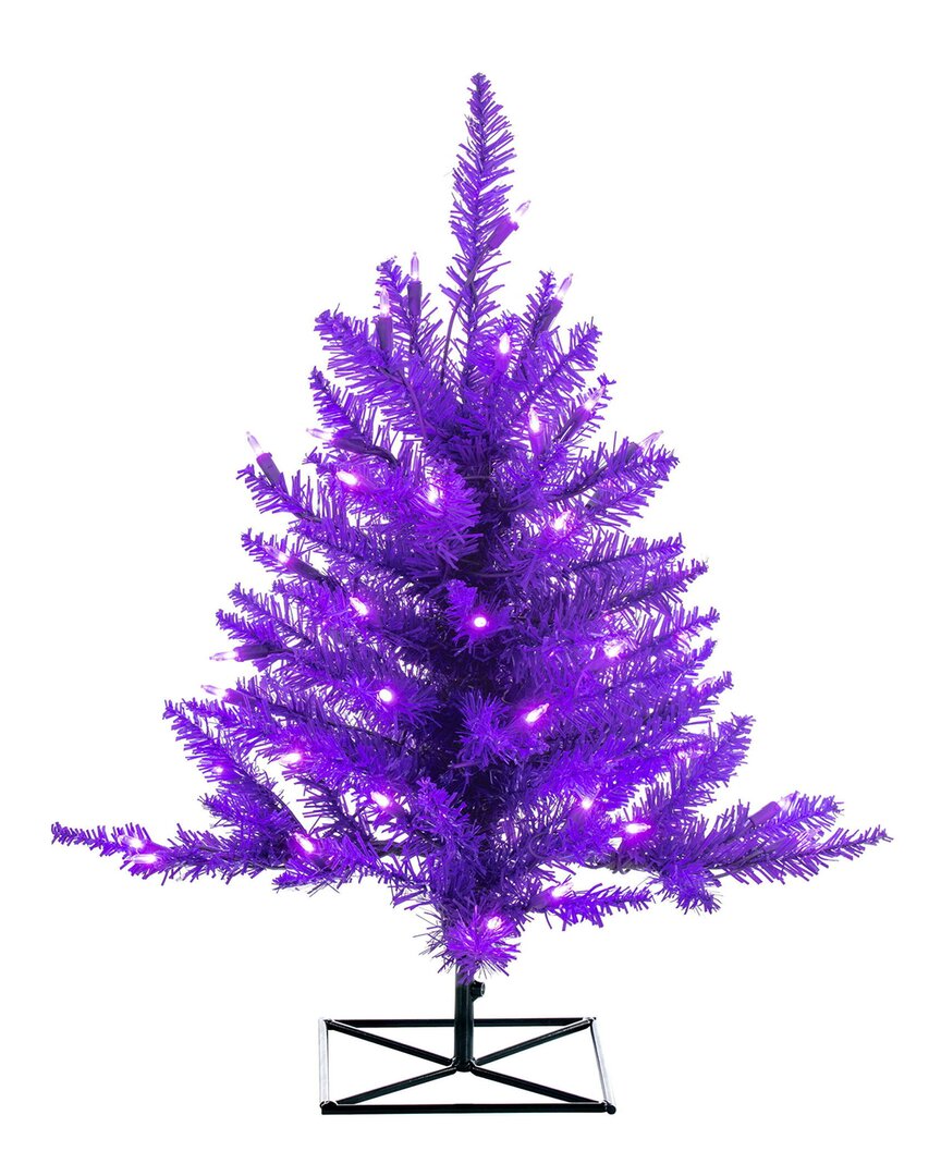 Vickerman 3ft Purple Fir Artificial Christmas Tree