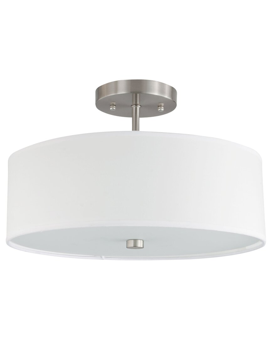 Dainolite 3 Light Incandescent Semi Flush Mount