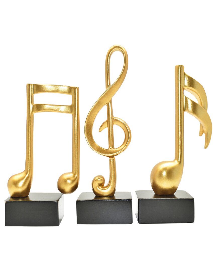 Adam & Friends 3pc Muscial Notes Sculptures