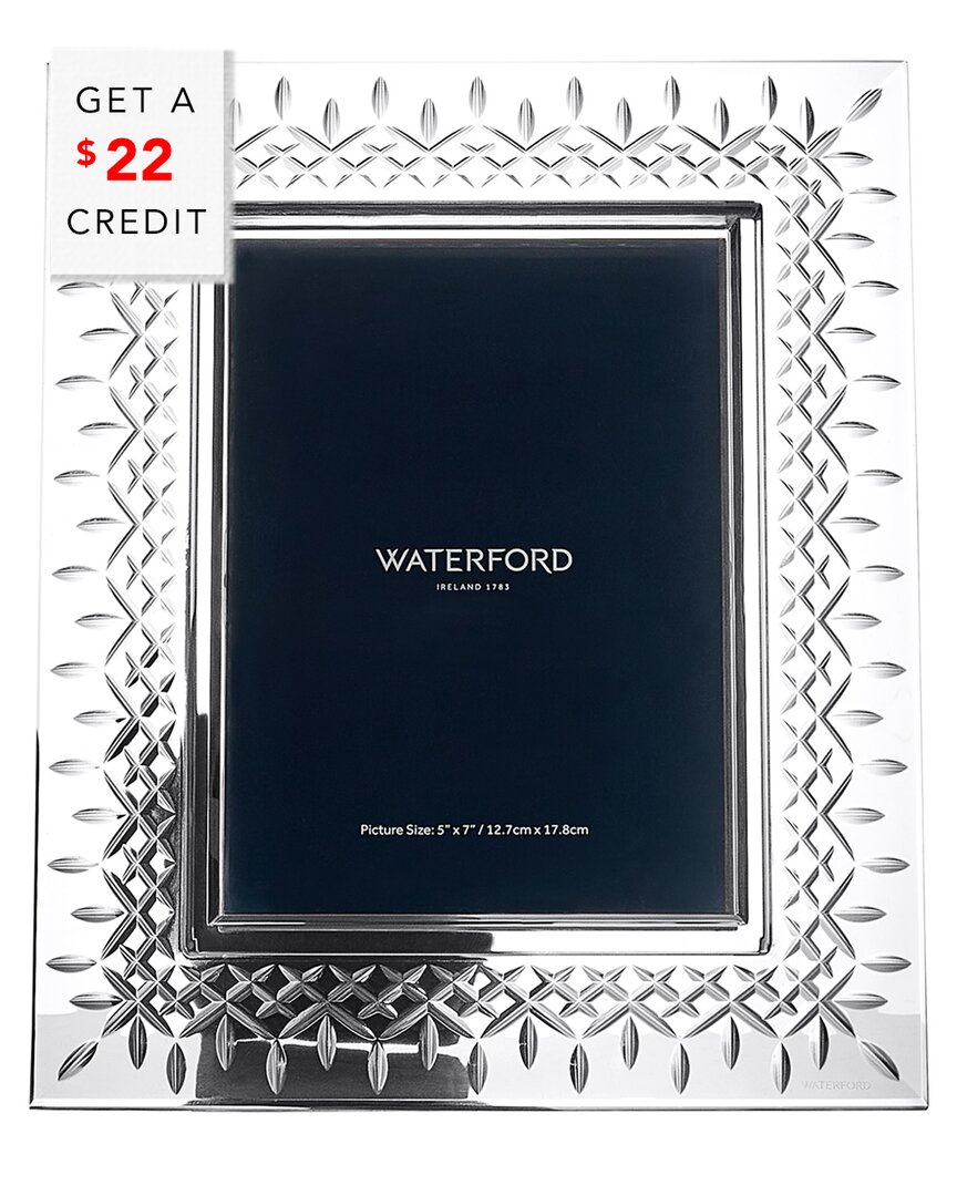 Waterford Lismore 4x6 Photo Frame With $18 Credit