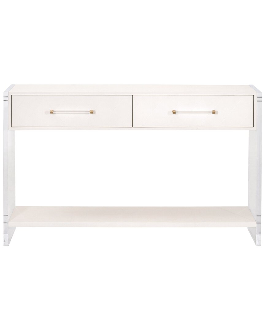 Essentials For Living Sonia Shagreen Console Table