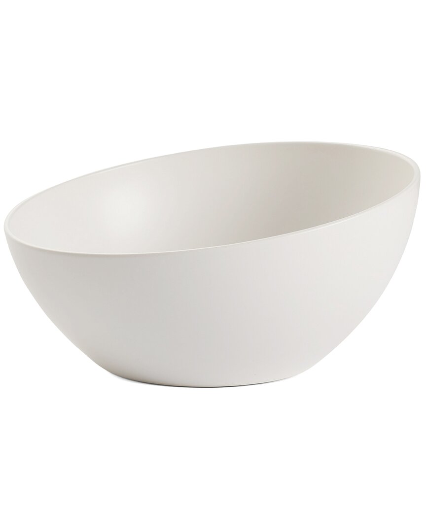 Shop Nambe Nambé Orbit White Serving Bowl