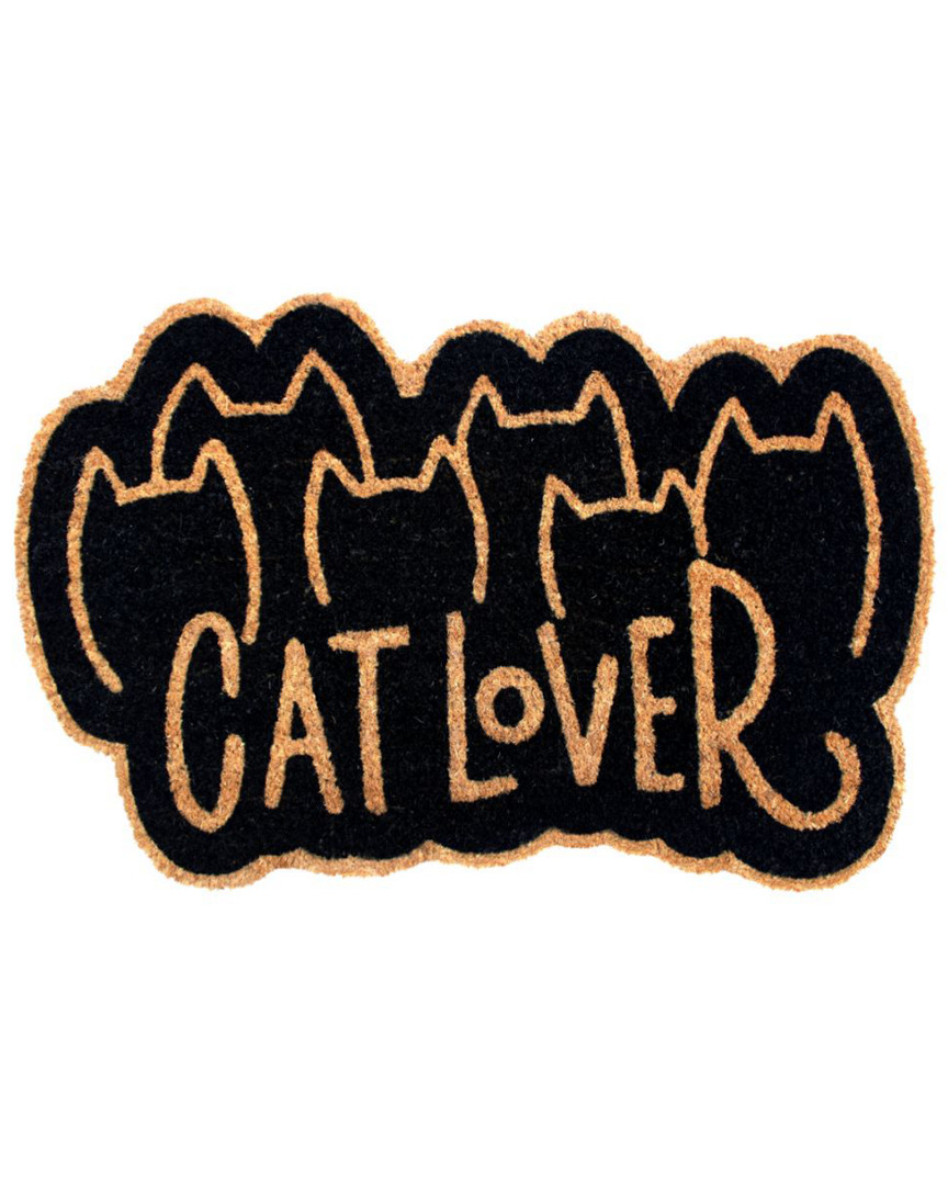 Master Weave Cat Lover Coir Doormat