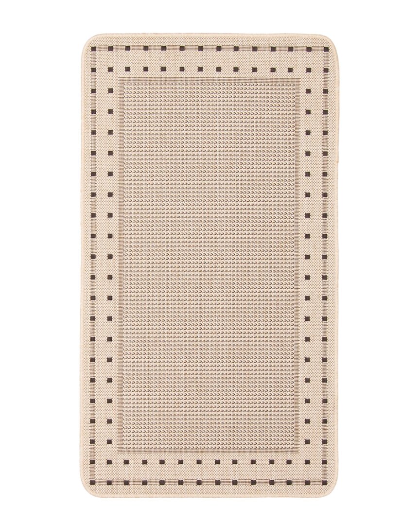 Ecarpet Nadia Textured Anti-slip Mat In Cream