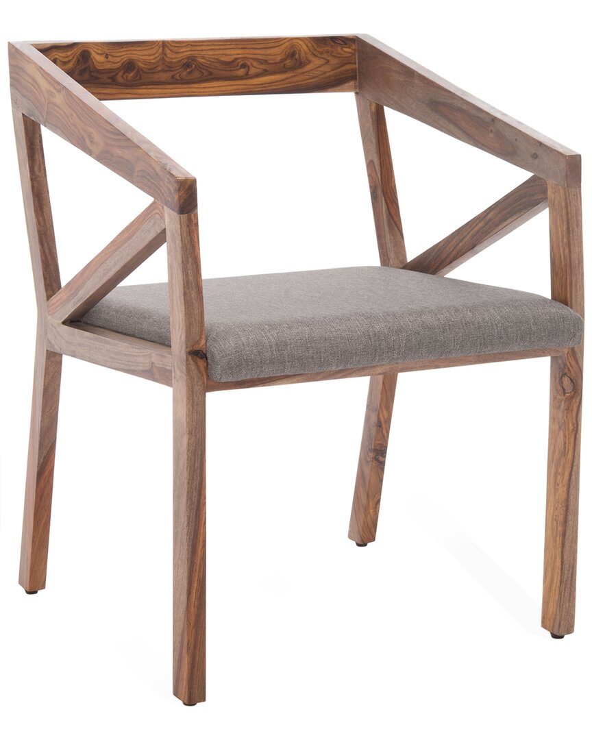 Safavieh Couture Khloe Dining Chair In Brown