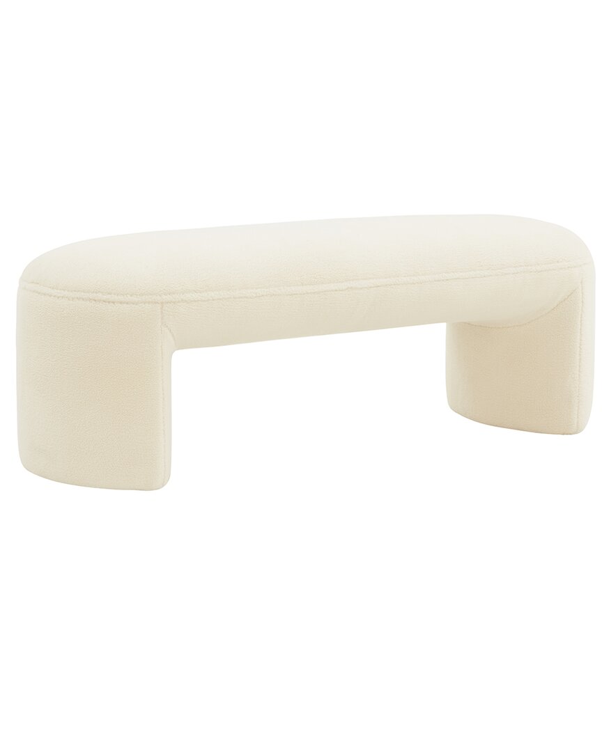 Safavieh Couture Vivie Bench In Ivory