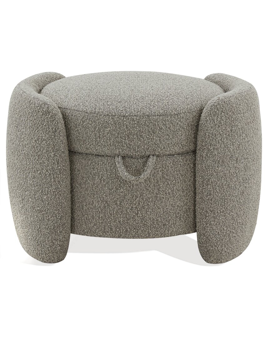 Safavieh Couture Danianna Ottoman In Brown