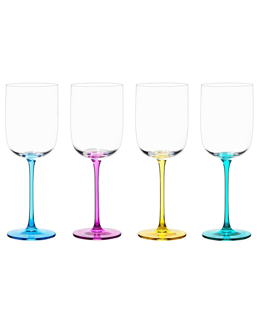 Anton Studio Designs Set Of 4 Gala Wine Glasses