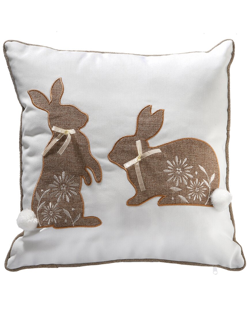 National Tree Company Pillow In White