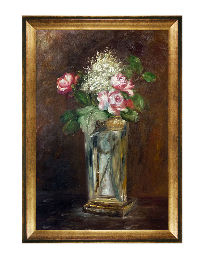 Overstock Art Flowers In A Crystal Vase Ii By Edouard Manet