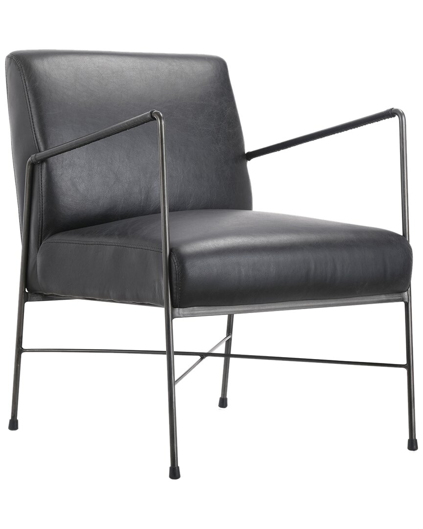Moe's Home Collection Dagwood Armchair In Black