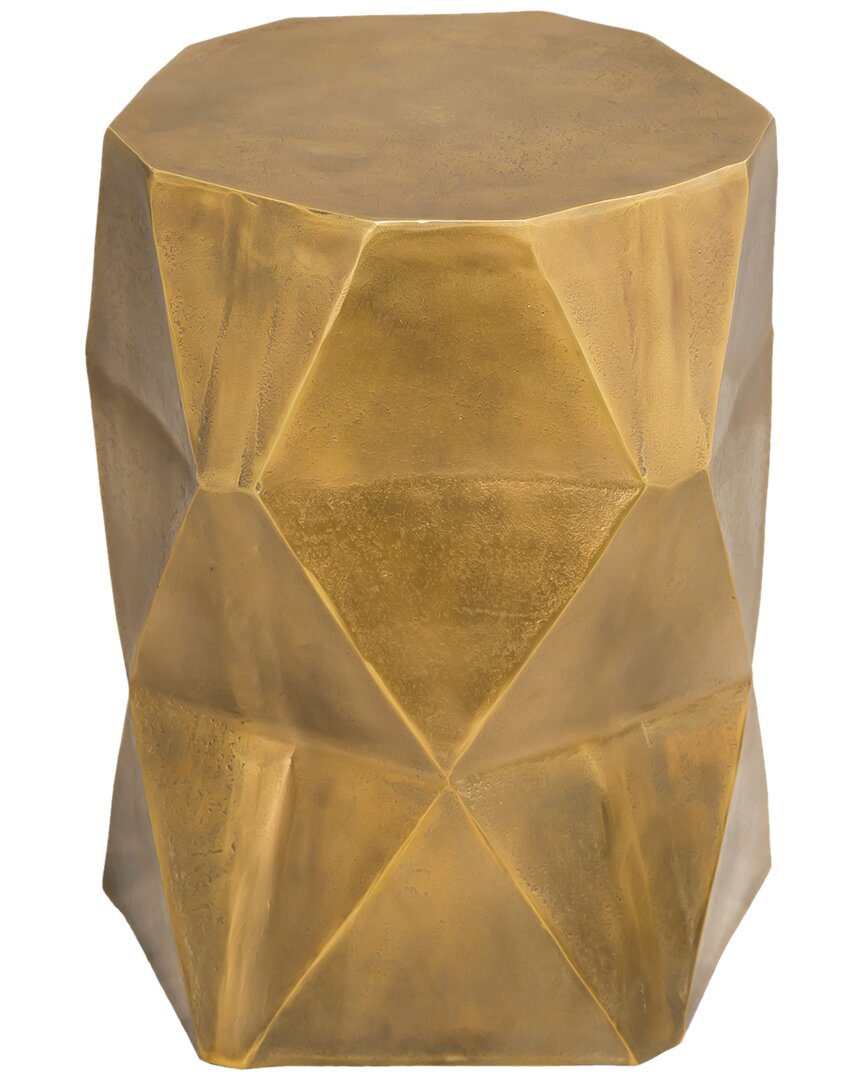 Moe's Home Collection Quintus Accent Table In Brass
