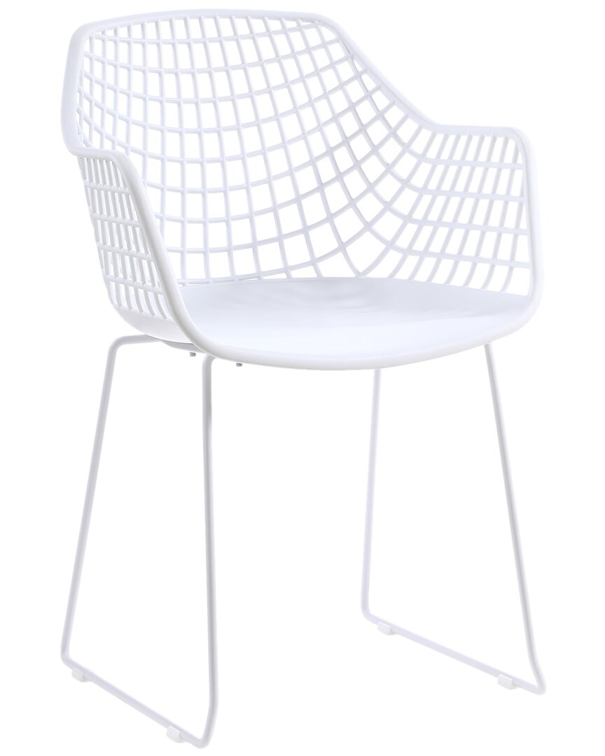 Moe's Home Collection Honolulu Chair In White