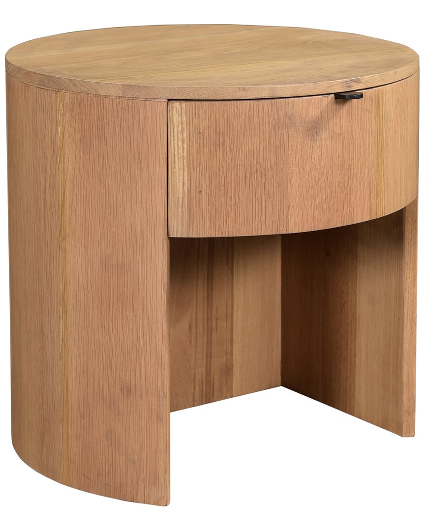 Moe's Home Collection Theo 1-drawer Nightstand In Brown