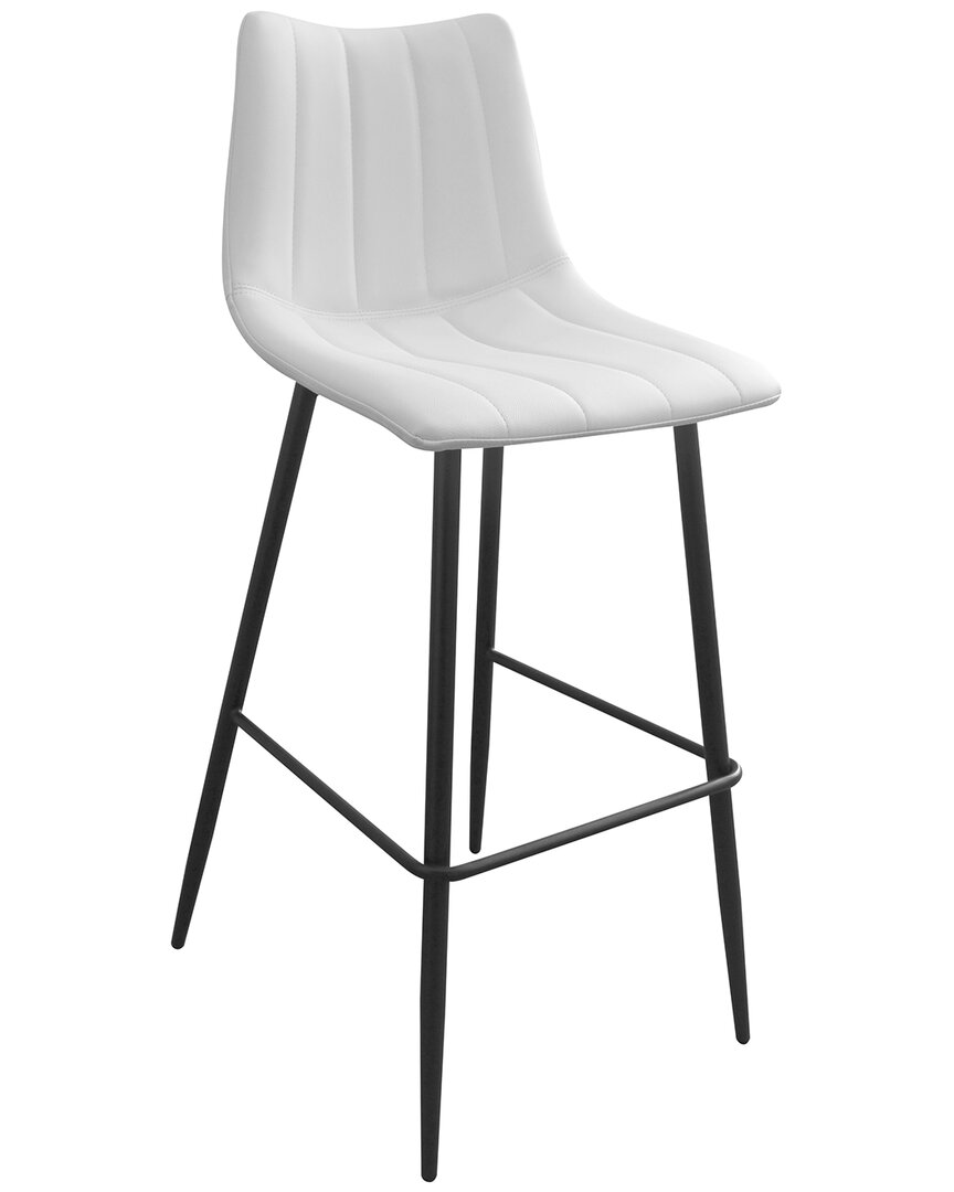 Moe's Home Collection Alibi Barstool In Ivory