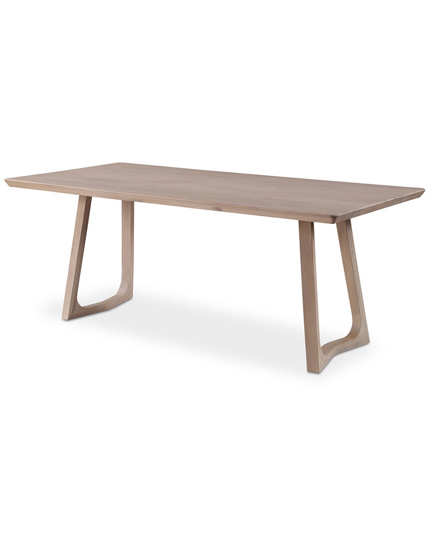 Moe's Home Collection Silas Dining Table In White
