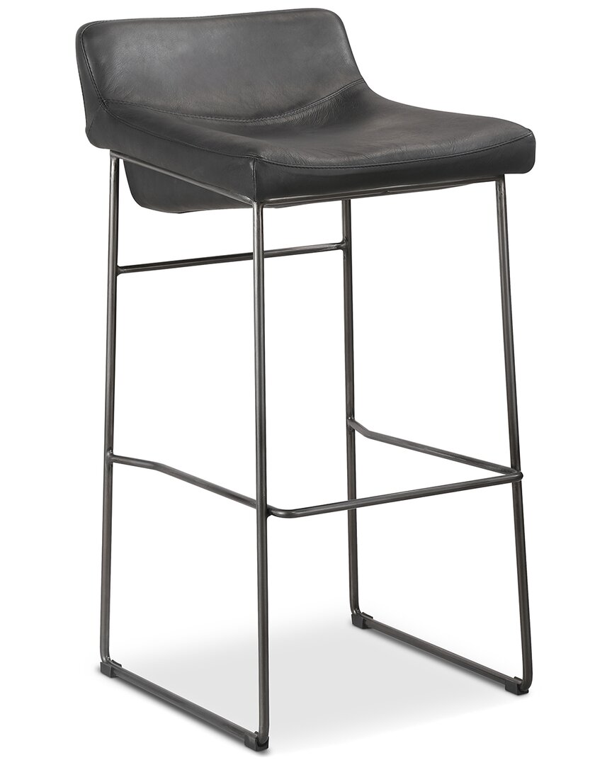 Moe's Home Collection Starlet Bar Stool In Black