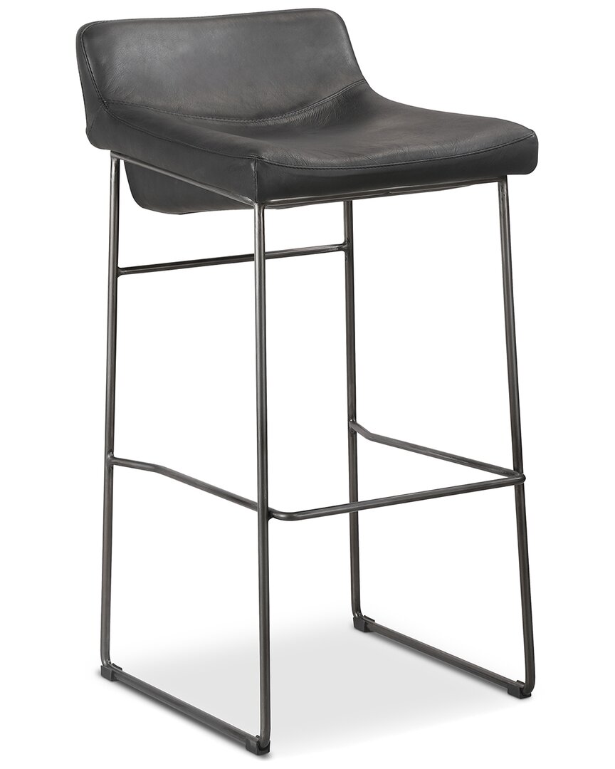 Moe's Home Collection Discontinued  Starlet Bar Stool In Black