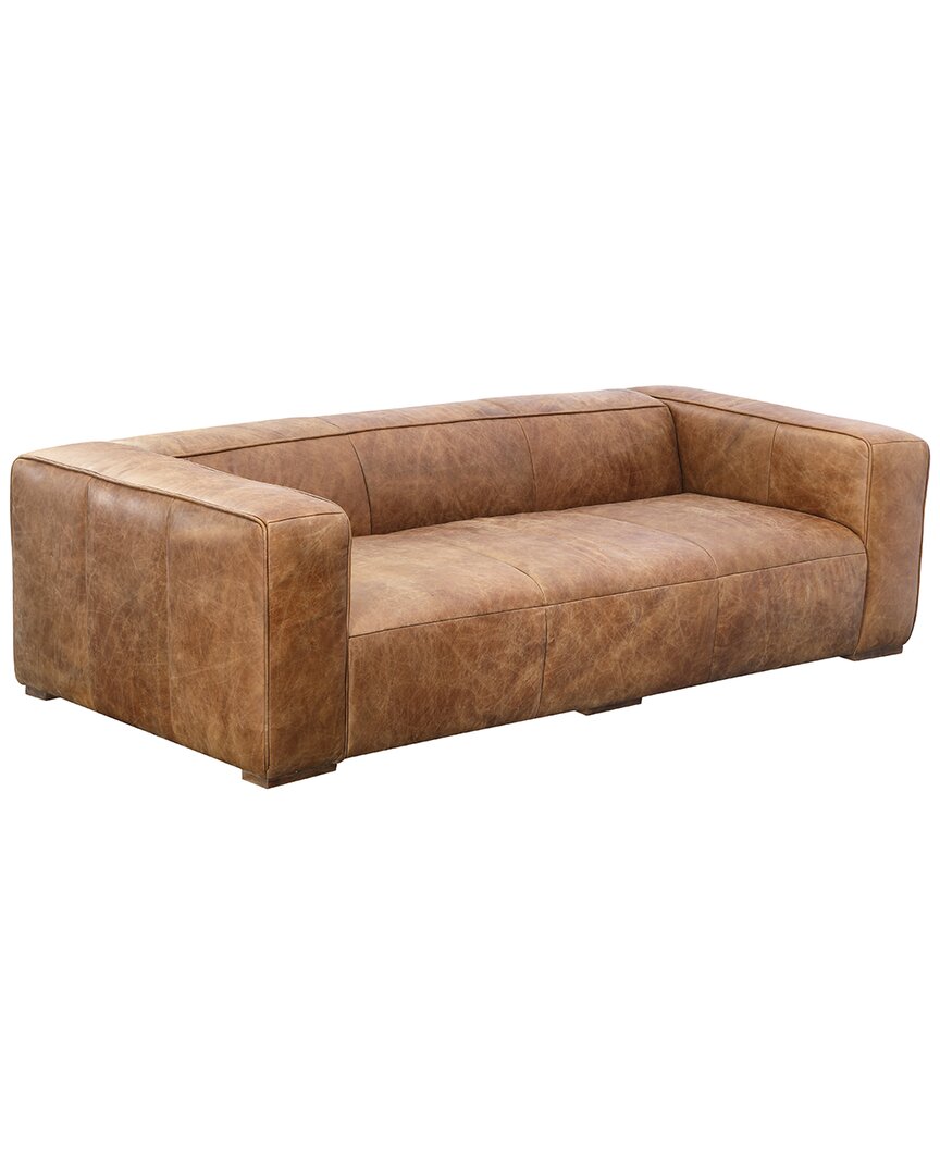 Moe's Home Collection Bolton Sofa In Brown