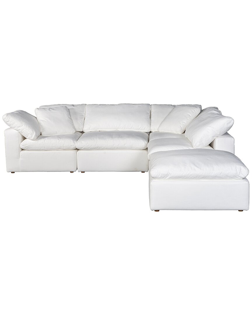 Moe's Home Collection Clay Dream Modular Sectional In White