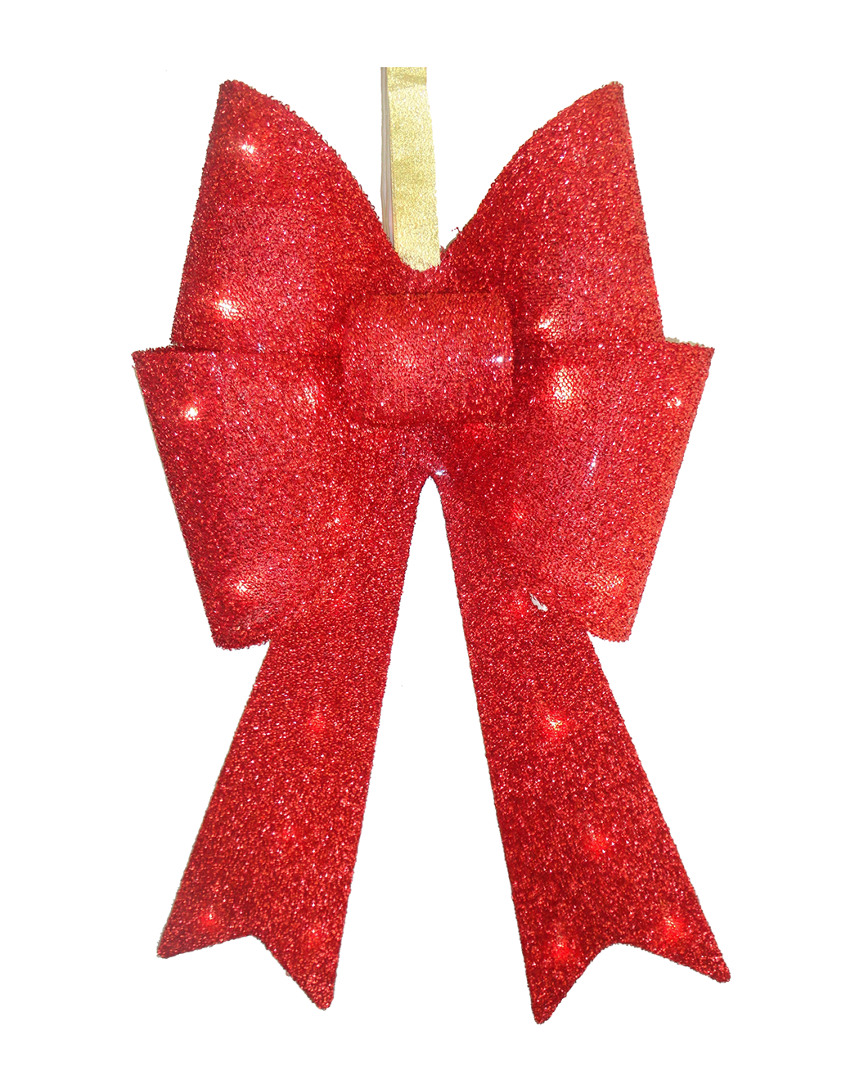 NATIONAL TREE COMPANY NATIONAL TREE COMPANY 20IN TINSEL BOW