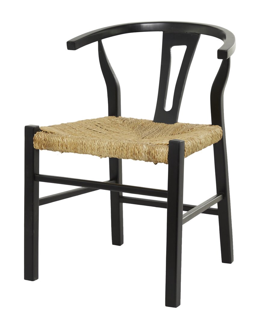 Peyton Lane Black Modern Accent Chair
