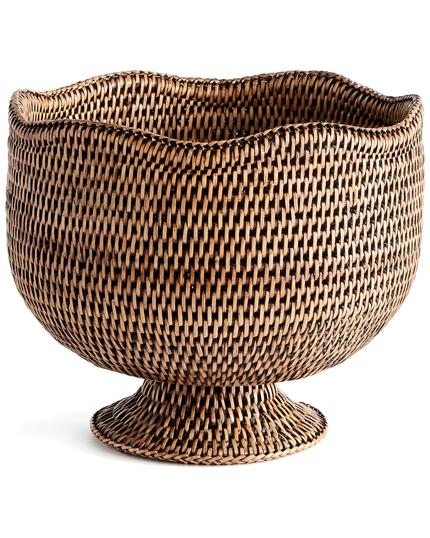 Napa Home & Garden Burma Rattan Footed Cachepot Planter