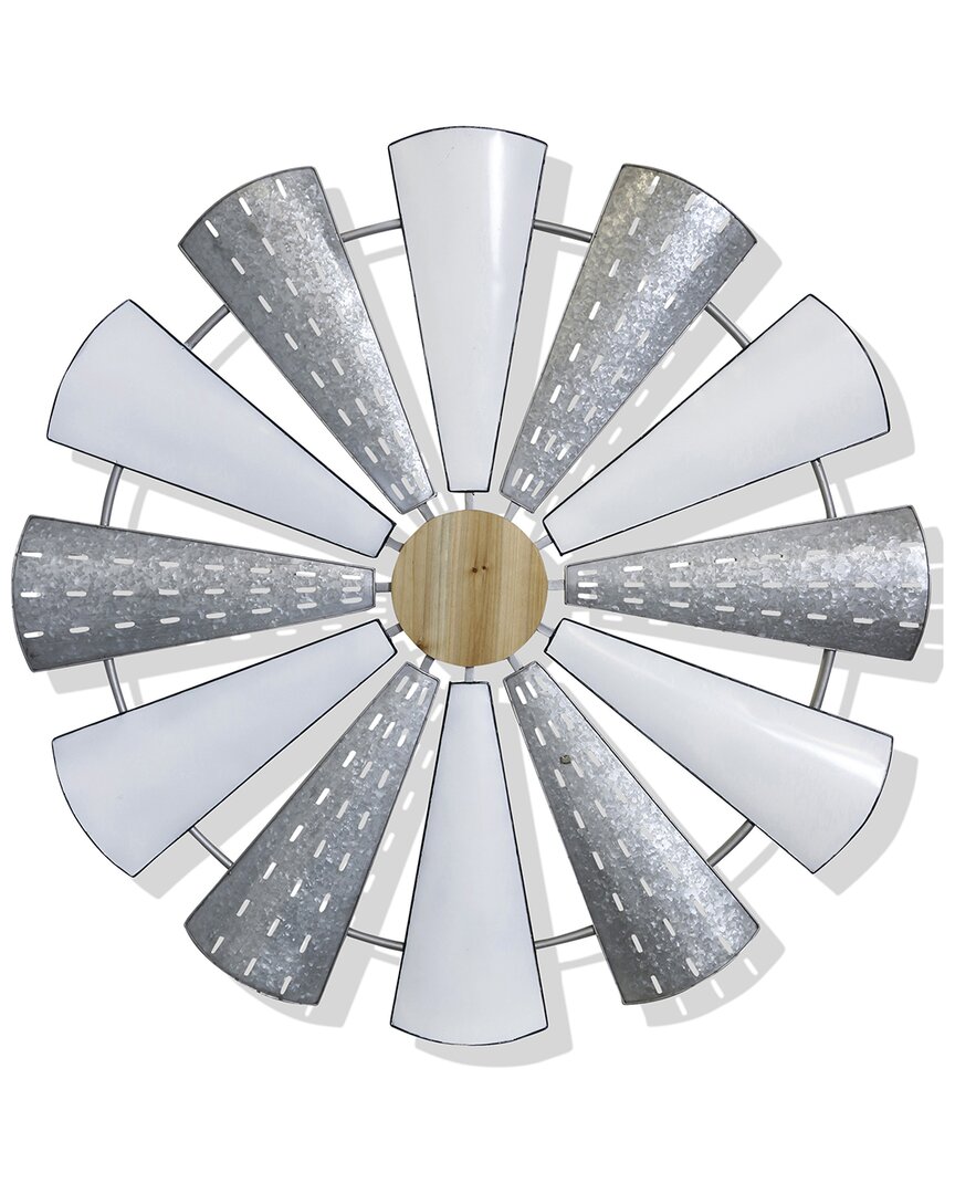 Stylecraft Blaire Windmill Galvanized & Enamel Windmill