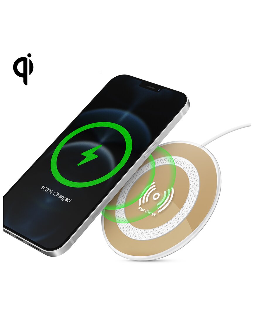 Hypergear Chargepad Pro Gold 15w Wireless Fast Charger