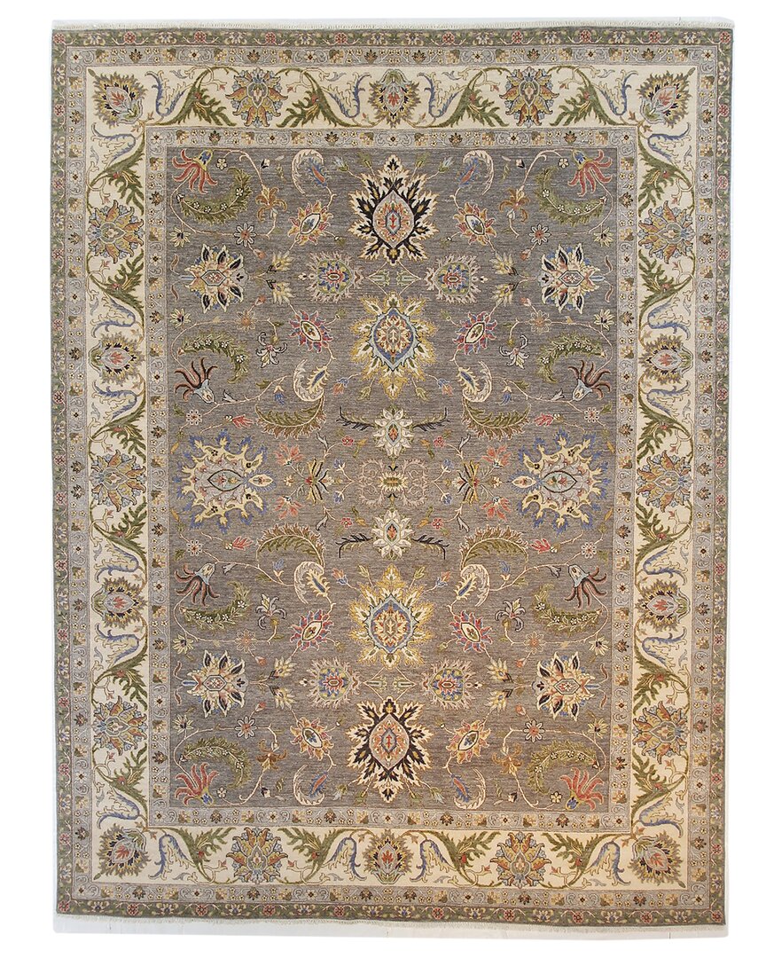 F.j. Kashanian Oushak Rug In Gray