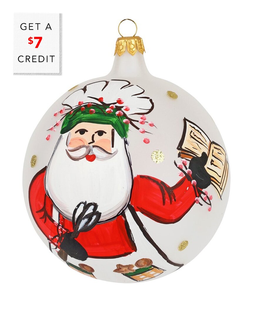 Vietri Old St. Nick Limited Edition Ornament In Multi