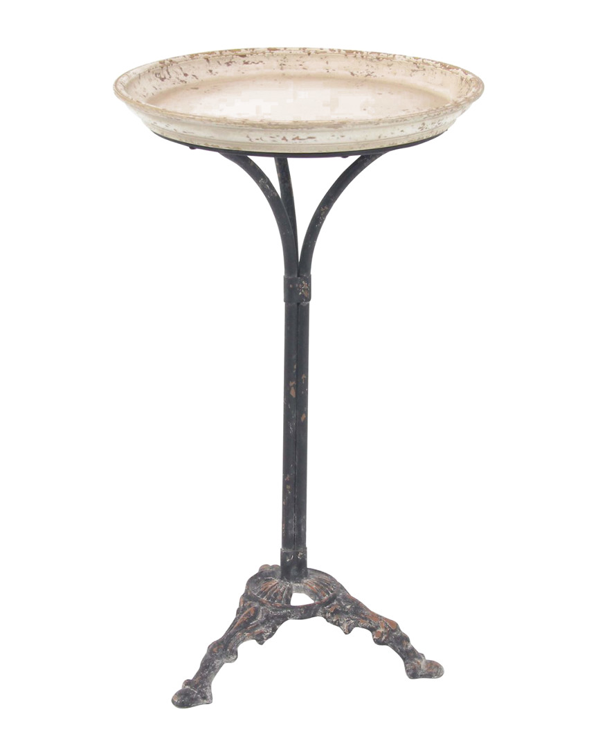 Peyton Lane Metal Wood Tray Table