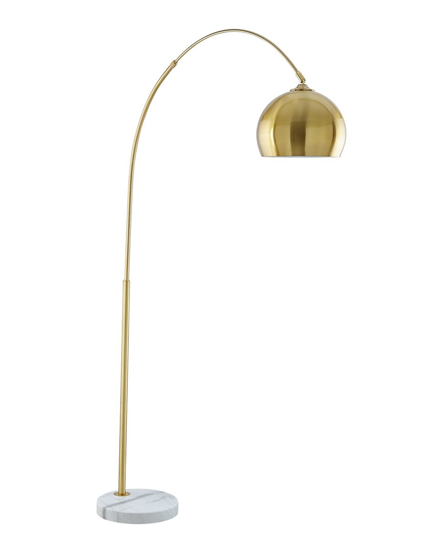 Inspired Home Alfred Floor Lamp In Gold