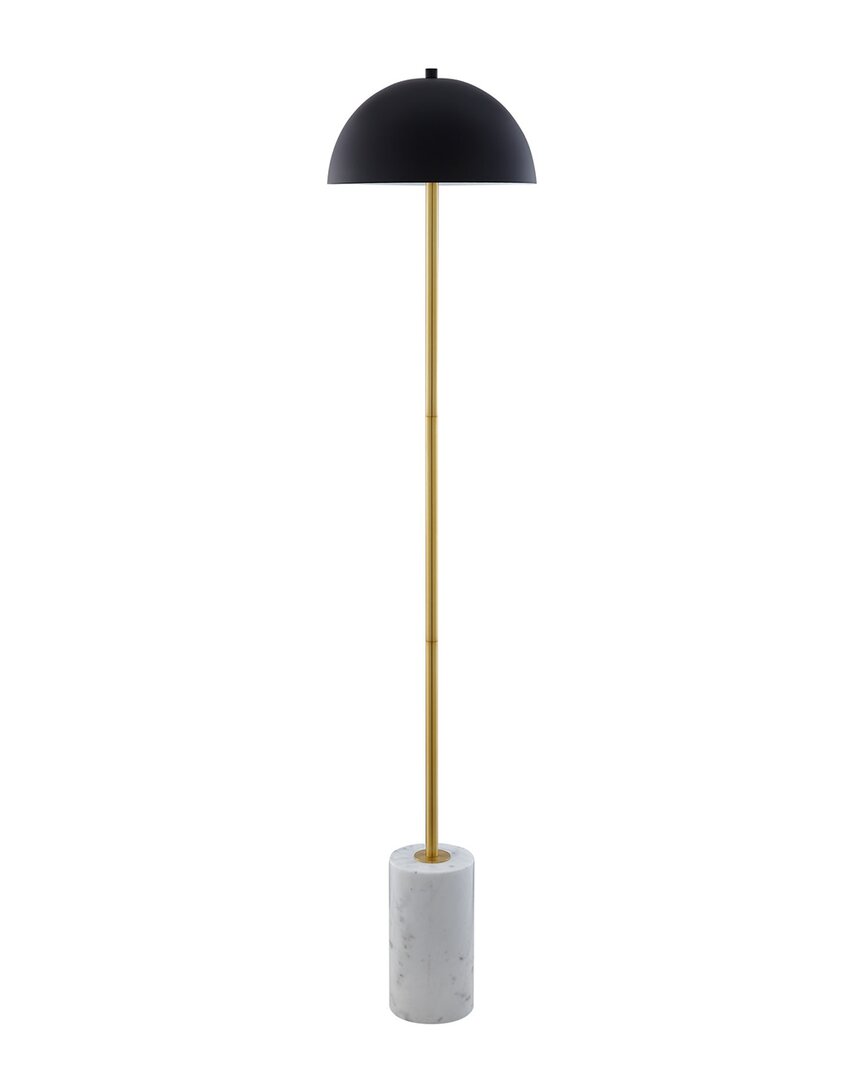 Inspired Home Tyrone Floor Lamp In Black