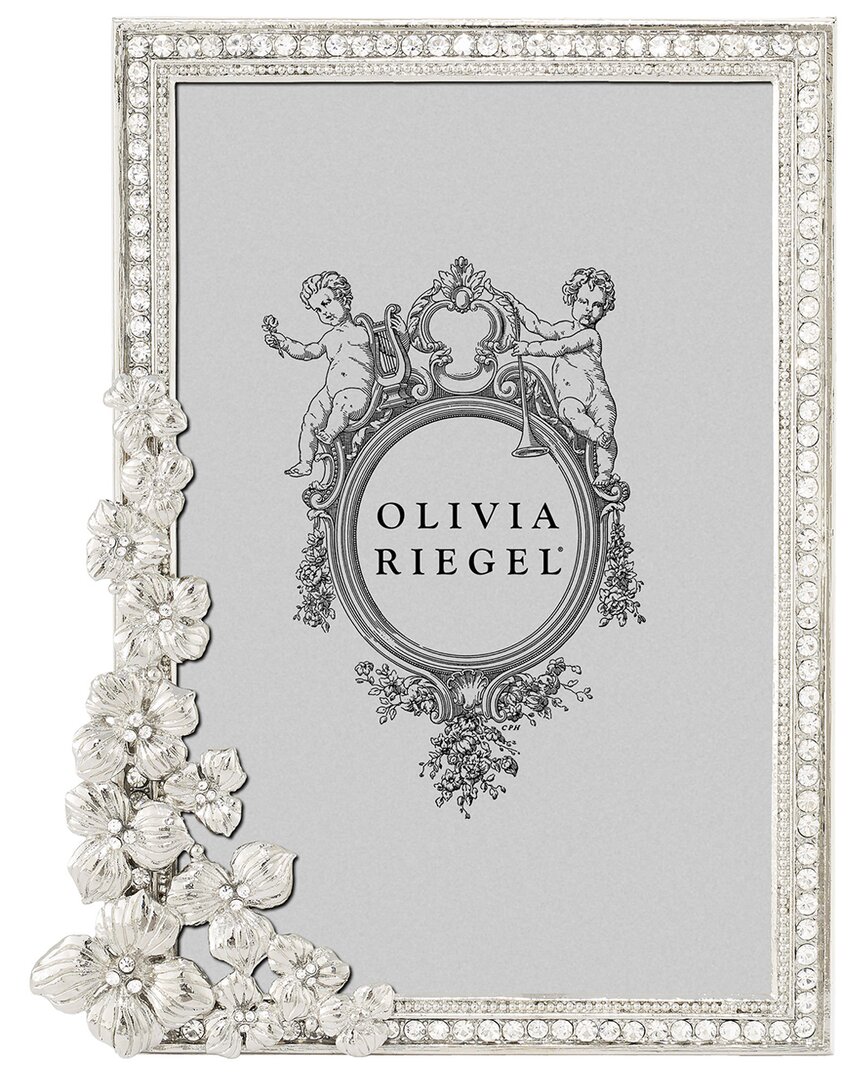Olivia Riegel Evelyn 4x6 Photo Frame In Silver
