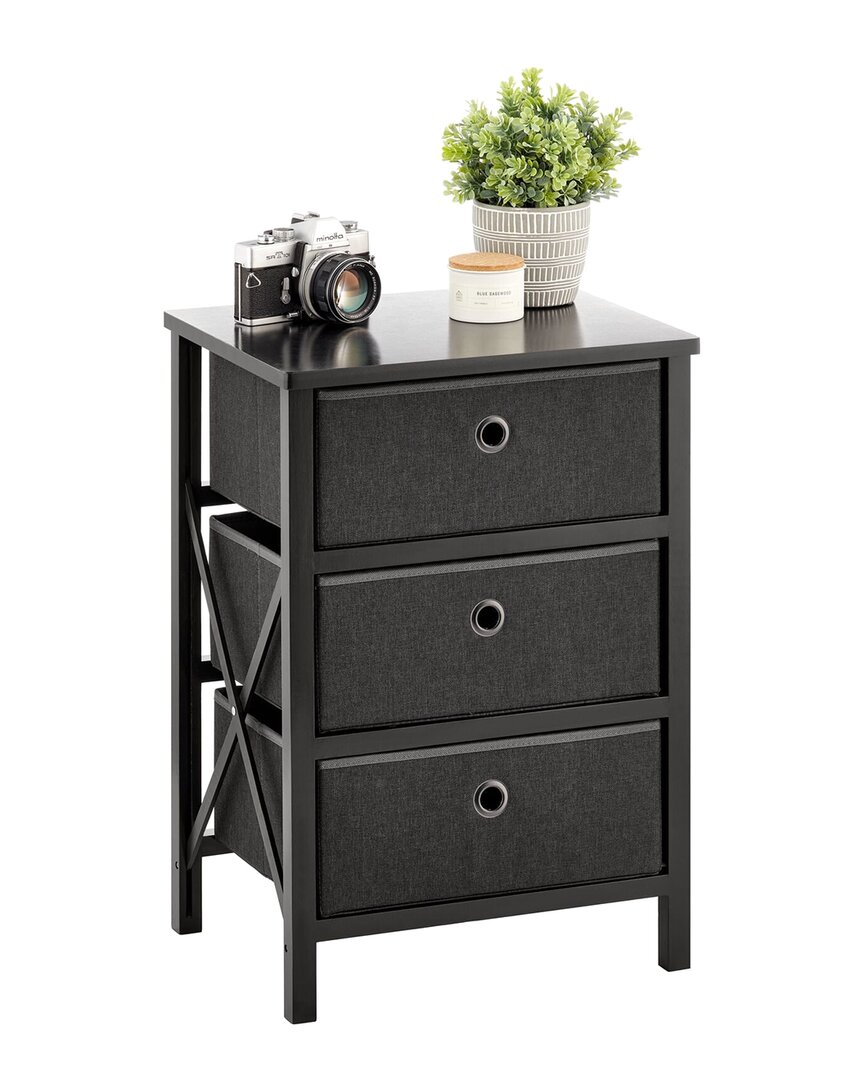 M DESIGN M DESIGN 3-DRAWER FOLDABLE STORAGE UNIT 