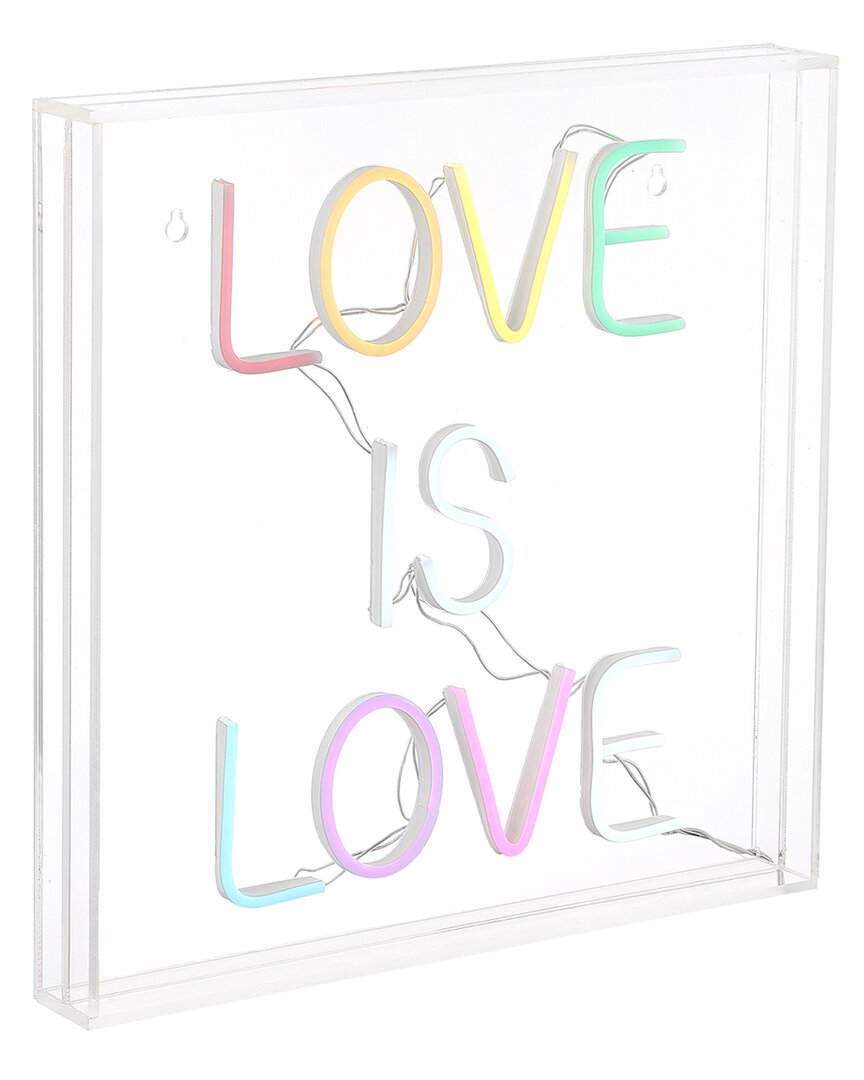 Jonathan Y Love Is Love Contemporary Glam Acrylic Neon Lighting