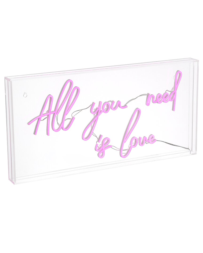 Jonathan Y All You Need Is Love Contemporary Glam Acrylic Neon Lighting