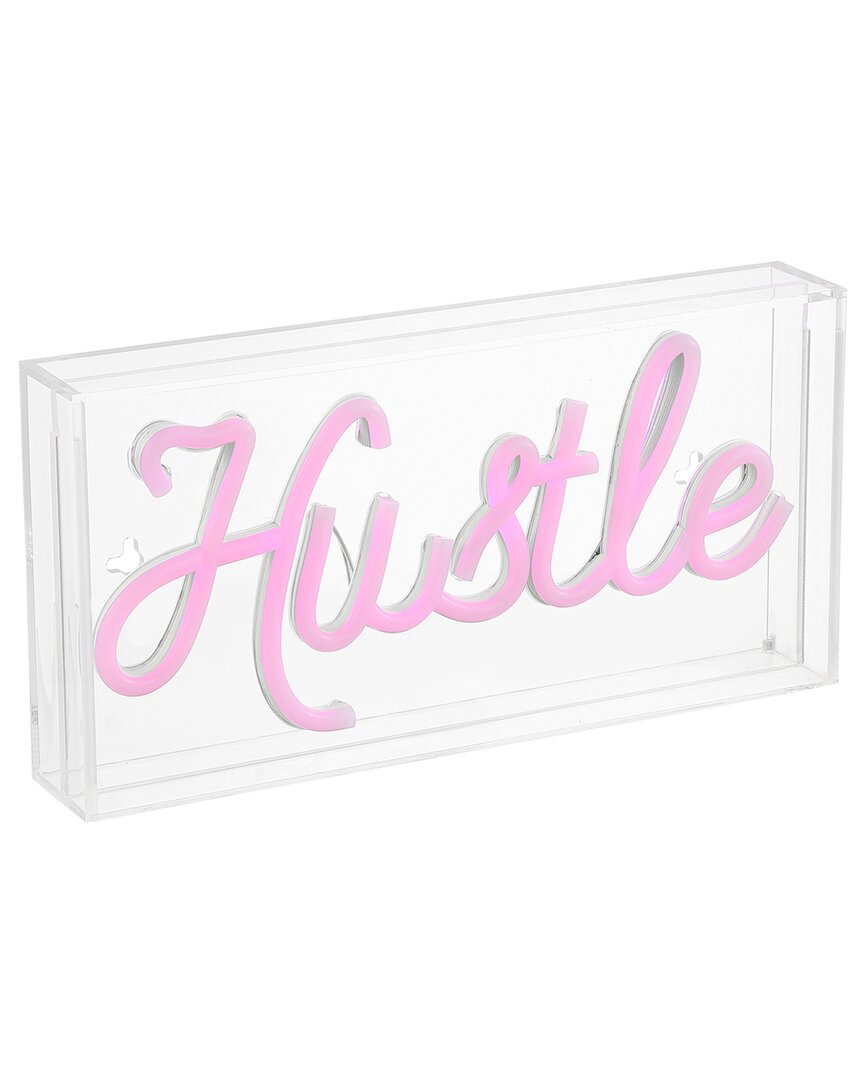 Jonathan Y Hustle Contemporary Glam Acrylic Neon Lighting