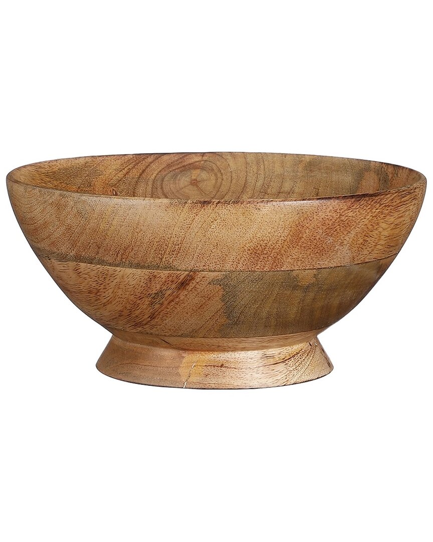 Bidkhome Whipholt Wood Decorative Bowl In Brown