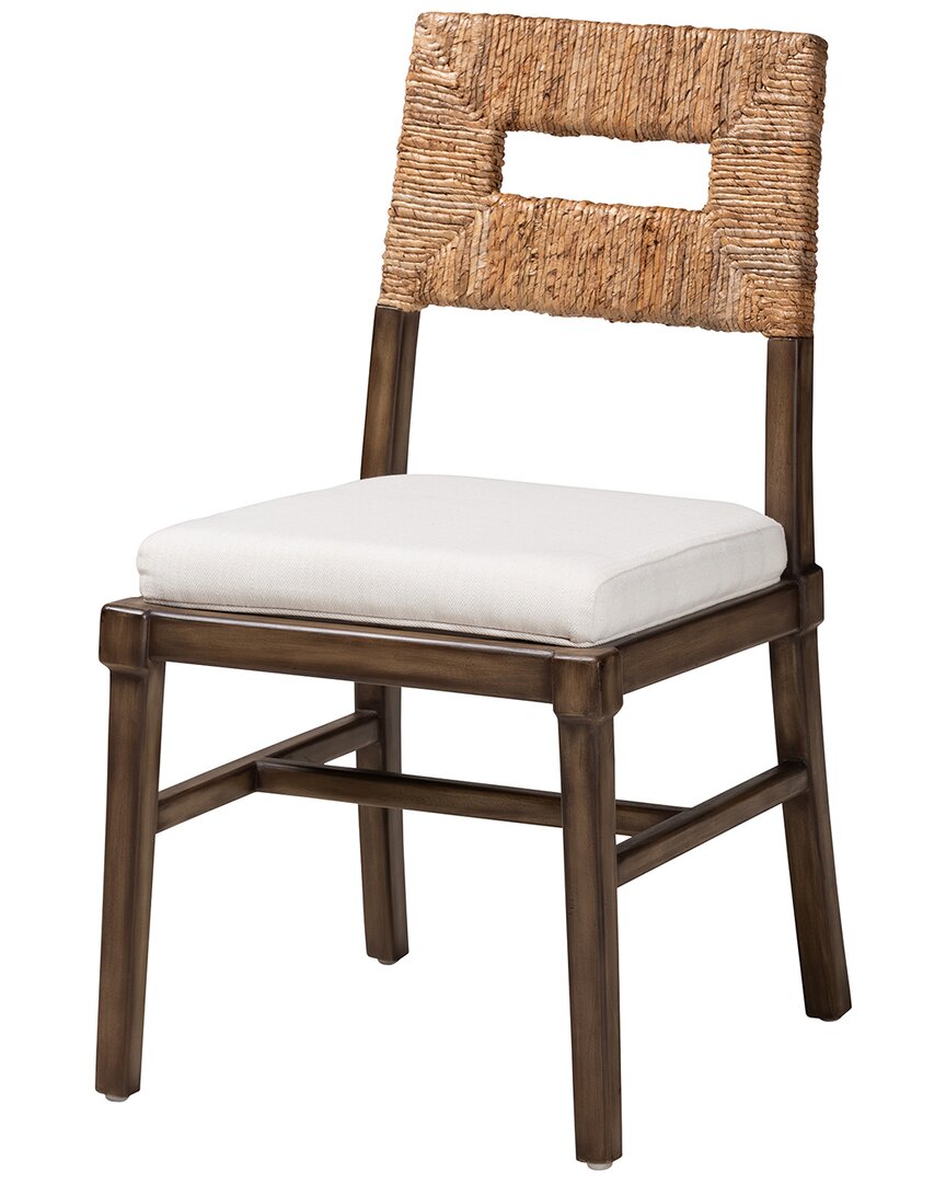 Baxton Studio Porsha Modern Mahogany Dining Chair